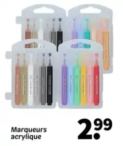 Marqueurs acrylique
