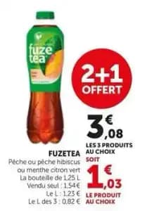 Fuzetea - les 3 produits au choix
