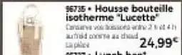 Lucette Housse bouteille isotherme