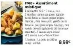 Assortiment asiatique