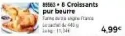 8 Croissants pur beurre