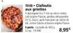 Clafoutis aux griottes
