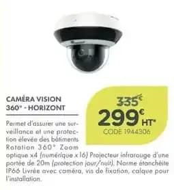 Haripset CAMÉRA VISION 360° - HORIZONT