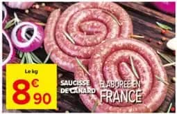 Saucisse de Canard