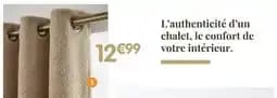 Authenticité d'un chalet, le confort de votre intérieur