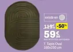 Tapis Oval