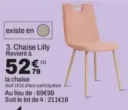Chaise Lilly