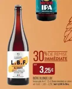 L.b.f. biere blonde