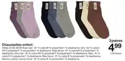 Chaussettes enfant
