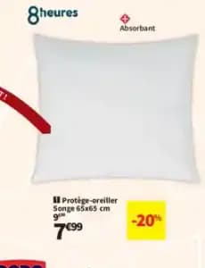 8Heures Protège-oreiller