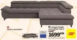 Canape d'convertible twin 2