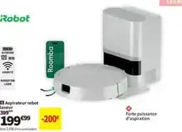 IRobot aspirateur robot laveur