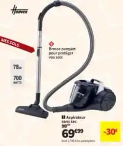 Hitachi aspirateur sans sac