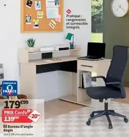 Begin Bureau d'angle