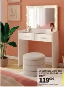 Coiffeuse Little Star