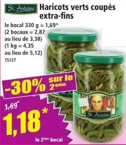 St. Antoine Haricots verts coupés extra-fins
