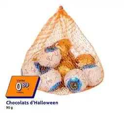 Chocolats d'Halloween