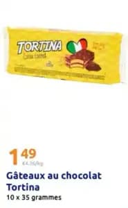 Tortina Gâteaux au chocolat