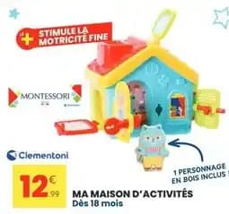 Clementoni - ma maison d'activités