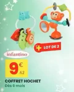 Infantino - coffret hochet