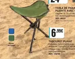 Tabouret pliant