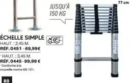 Échelle Simple