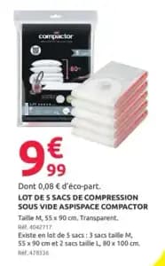 Compactor Sacs de compression