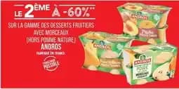 Andros dessert fruitier