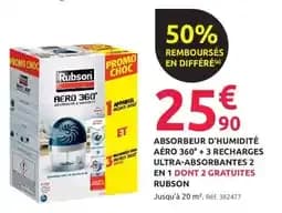 Rubson absorbeur d'humidité aéro 360°