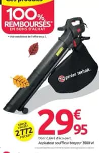 Aspirateur souffleur broyeur
