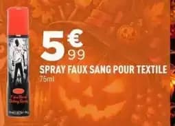 Fake Blood Clothing Spray
