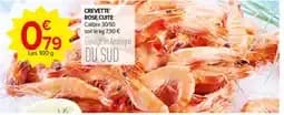 CREVETTE ROSE Cuite