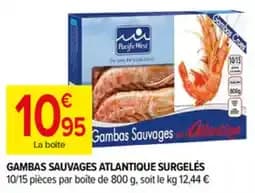 Pacific West Gambas Sauvages