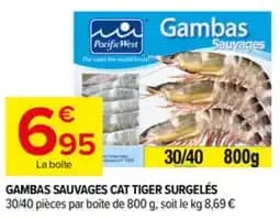 PacificWest Gambas Sauvages