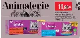 Whiskas sachets fraicheur pour chat adulte
