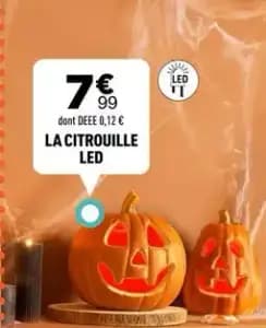 La citrouille led