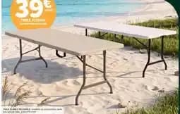 Table pliable
