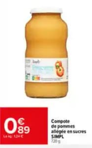 SIMPL Compote de pommes