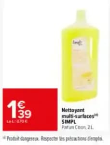 SIMPL Nettoyant multi-surfaces