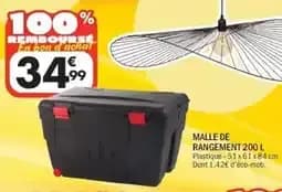 Malle de rangement