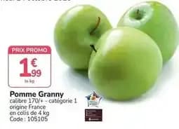 Promo - pomme granny