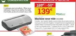 FoodSaver Machine sous vide VS2290X