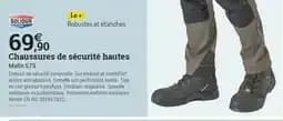 Chaussures de securite hautes