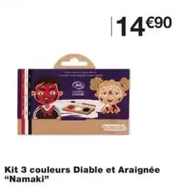 Namaki Kit 3 couleurs Diable et Araignée