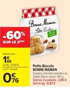Bonne Maman Petits Cookies