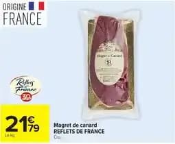 REFLETS DE FRANCE Magret de canard