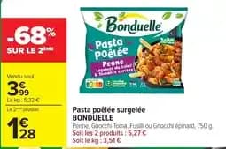 BONDUELLE Pasta poêlée