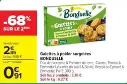 Bonduelle Galettes à poêler