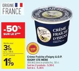 Isigny Ste Mère Crème Fraîche d'Isigny A.O.P.