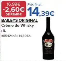 BAILEYS ORIGINAL Crème de Whisky